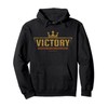 Christian Pullover Hoodie | Victory In Jesus Bible Verse