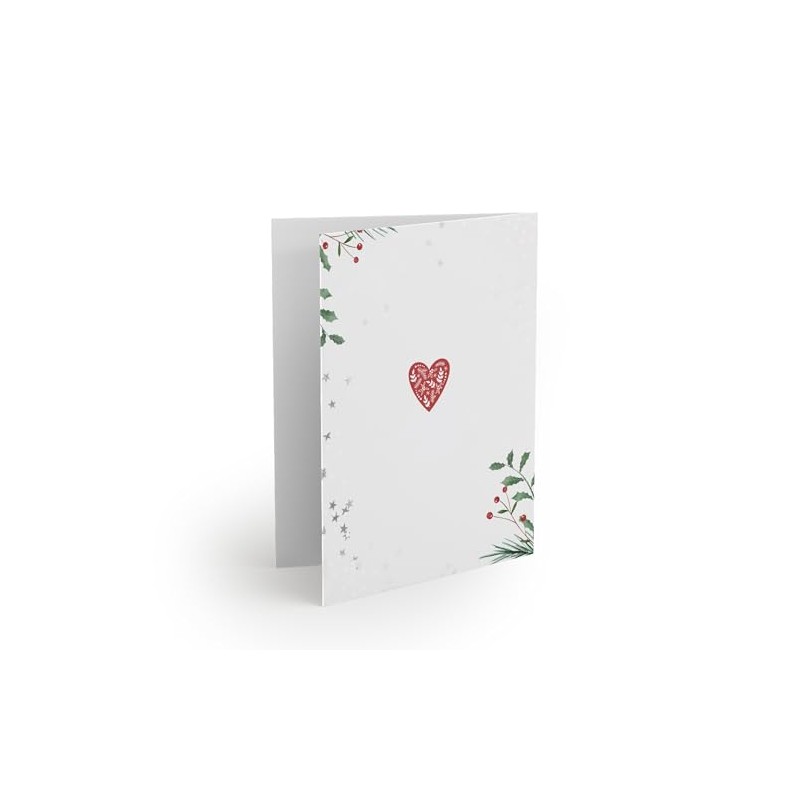 Pregnancy Announcement Christmas Card - Pregnancy Reveal for Grandparents to