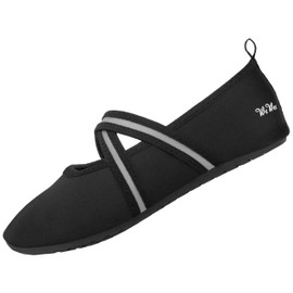 WeWee The Healthy All-Around Barefoot Shoes from Versatile Minimal Shoes with a Modern Everyday Look (Gray Cross 10.5-11.5)