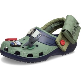 Crocs Unisex Naruto Classic Clog, Blue, Numeric_5 US Men