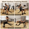 Adjustable Workout Bench for Home Gym, Foldable Weight Bench for
