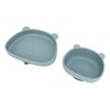 Baby Suction Plates Panda Shaped Powerful Suction Silicone Kid Suction