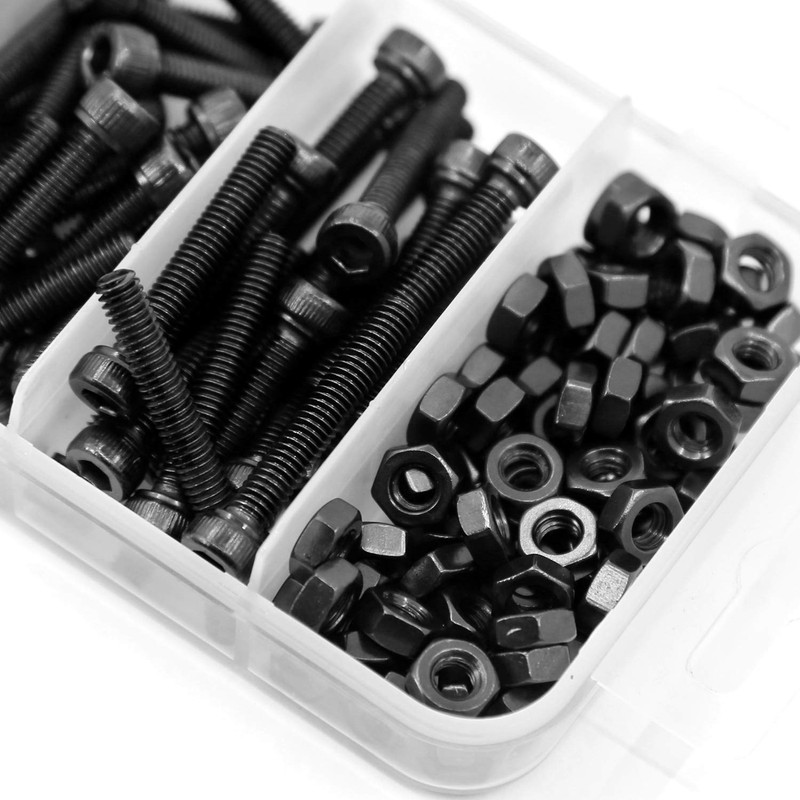 M4 Allen Screw and Nut Combination Box Mechanical Hex Socket
