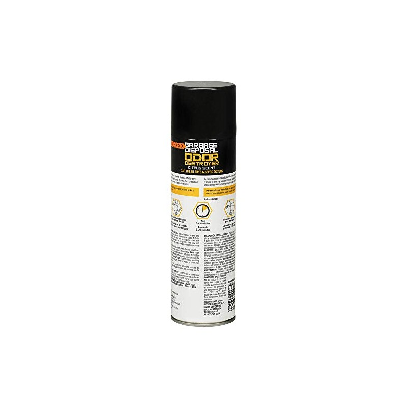Zep Foaming Garbage Disposal Odor Destroyer - 19 Ounces -