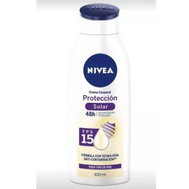 NIVEA Crema corporal Nivea humectante protection solar FPS15- 400ml Nivea Moisturizing