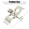 Hoypeyfiy BPF1266C Front Brake Pads Fitting Pins Kit with Disc