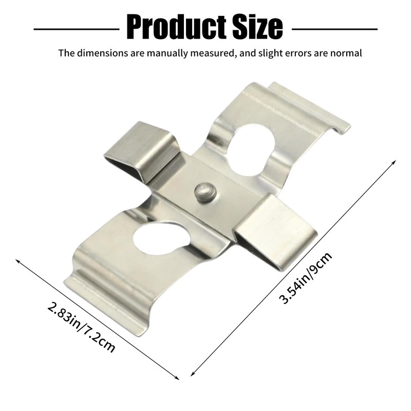 Hoypeyfiy BPF1266C Front Brake Pads Fitting Pins Kit with Disc