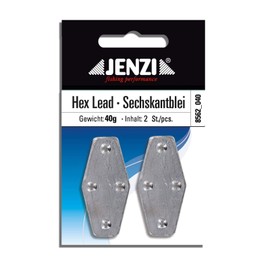 JENZI Hexagonal Lead, Pack of 2, 40 g