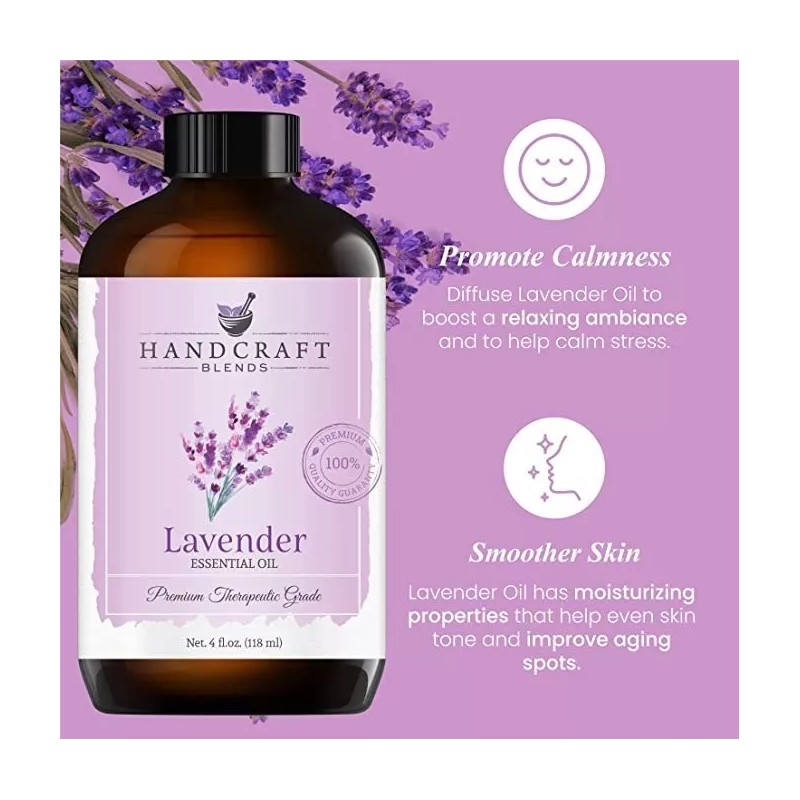 Handcraft Aceites Esenciales Lavanda 118ml.