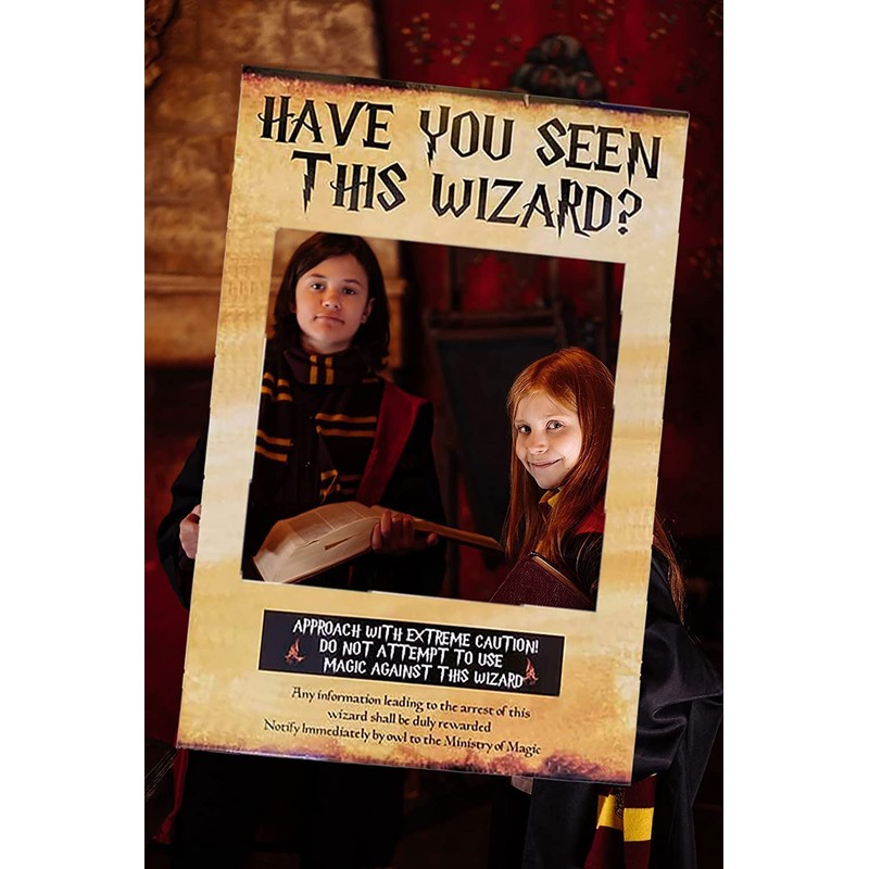 JeVenis Have You Seen This Wizard Photo Booth Prop Magician