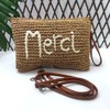 Ladies Summer Raffia Crochet Shoulder Bags Raffia Merci Arena, Merci