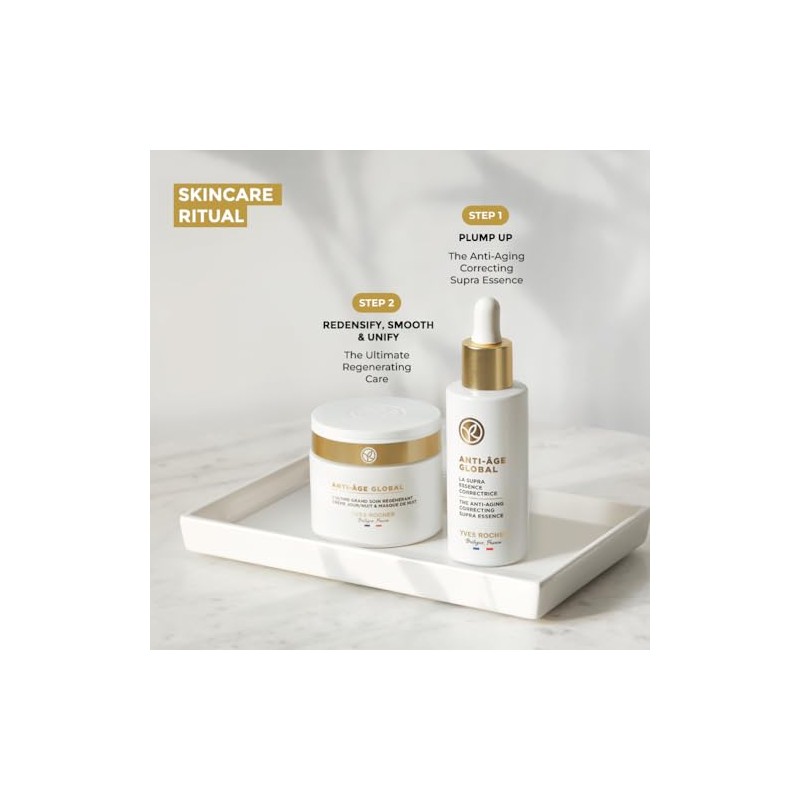 Yves Rocher Anti-ge Global Anti-aging Correcting Supra Essence con precioso