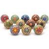 The Boho Street Premium Quality Ceramic Door Handles, Assorted Ceramic