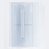 CONCISE 545507 Book Cover, A4, Large, Transparent, Pure Clear, Pack