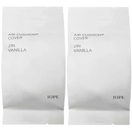 IOPE 아이오페 에어쿠션 커버 리필15g x2개 21N 바닐라 IOPE Air Cushion Cover Refill 15g x 2pcs 21N Vanilla