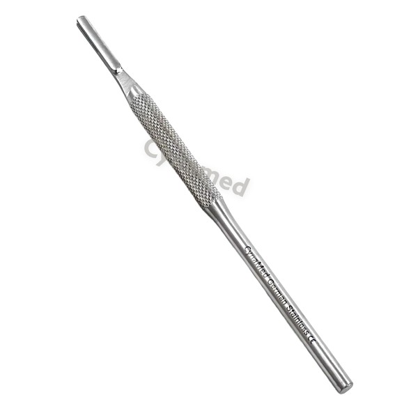 Scalpel Handle NO. 4 Round Design Knurled Grip Handle Suitable