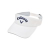 Callaway Men's Basic Visor, JM, Hat, Golf, 25SS_1030_White