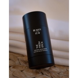 The Fresh Stick Natural Deodorant | Made in USA with Organic Ingredients | Aluminum-Free | 100% Vegan | Clean & Crisp Laundry Scent | Detoxifying Charcoal & Probiotic Odor Control Formula | 20% MORE