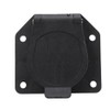 Aramox Adaptador de Cableado de Remolque Redondo, Conector de Remolque
