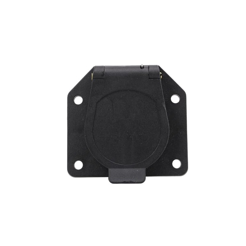 Aramox Adaptador de Cableado de Remolque Redondo, Conector de Remolque
