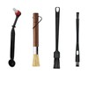 coffee grinder cleaner Brush Set, Walnut Wood Handle Espresso Cleaning