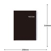 Camio Japan 229983 Clear File with Zipper, 6-P Clear File,