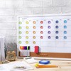 Lincia 41 Pcs Dry Erase Calendar Whiteboard for Wall, 23.6"