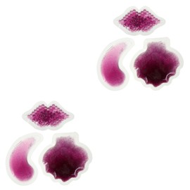 Baluue 6 Pcs Beauty Personal Care Products Pad Dark Circles under Eye for Women Skin Care Mask Eye Dark Circles Skincare Face Mask Spa Eye Purple Pvc