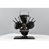 VOYTO Small 183mm Mini 4 Blade Heat Powered Stove Fan-