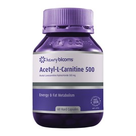 Henry Blooms Acetyl L-Carnitine 500 Cap X 60