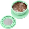 VVGCS Collapsible Travel Pour Over Coffee Maker Camping, Paperless Silicone