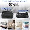 TPU Vacuum Bag for Travel, 70D Nylon Reusable Compression Bag