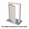 2 Pack Invisible Door Pivot Hinges, Hidden Pivot Hinge System,