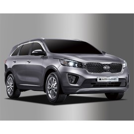 SAFE Chrome Window Visor Sun Rain Vent Guard 6p for 2016-2019 Kia Sorento