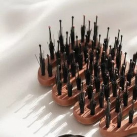 두피 마사지 쿠션 헤어 브러시 엉킴 방지 정전기 제거 뿌리 볼륨 드라이 빗 모발 Scalp Massage Cushion Hair Brush Anti-Tangle Static Remover Root Volume Dry Brush Haircare