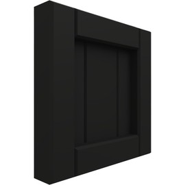 Ekena Millwork ECCBFBL Shutter Samples, Black