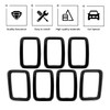 JeCar Front Grill Rings Grille Inserts Cover Trim Kit for
