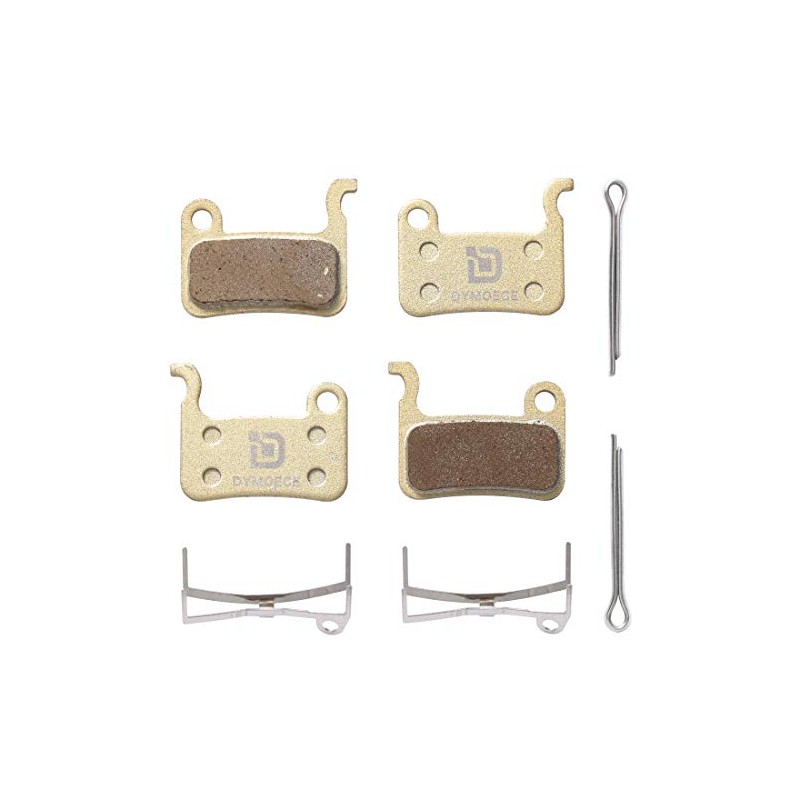 2 Sets Sintered Metal Bicycle Disc Brake Pads for Shimano
