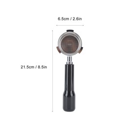 3 Ears 51mm Bottomless Portafilter Coffee Bottomless Portafilter Bottomless Naked Portafilter Filter Basket Included