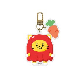 Solomon Shoji TRUZ Acrylic Keyring (LAWOO Lau) TRUZ-AKR-LA Acrylic Key Chain Akkey Key Ring Lau