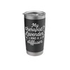 My Therapist Lavender And A Diffuser Essential Oil Quote Stainless