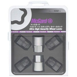 McGard MCG-34362SL MCG-34362SL Lock Nut M12X1.5 21H High Security Black MCG-34362SL