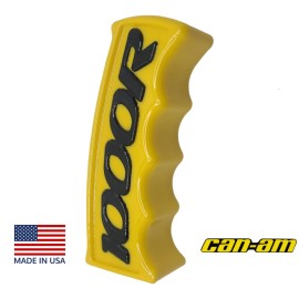 Custom Can Am XMR Renegade XT-P XT XXC Outlander 1000R Shifter Yellow Black Polymer 4"