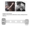 Child Safety Cabinet Proofing Double Lock Adjustable Strong Adhesive Baby