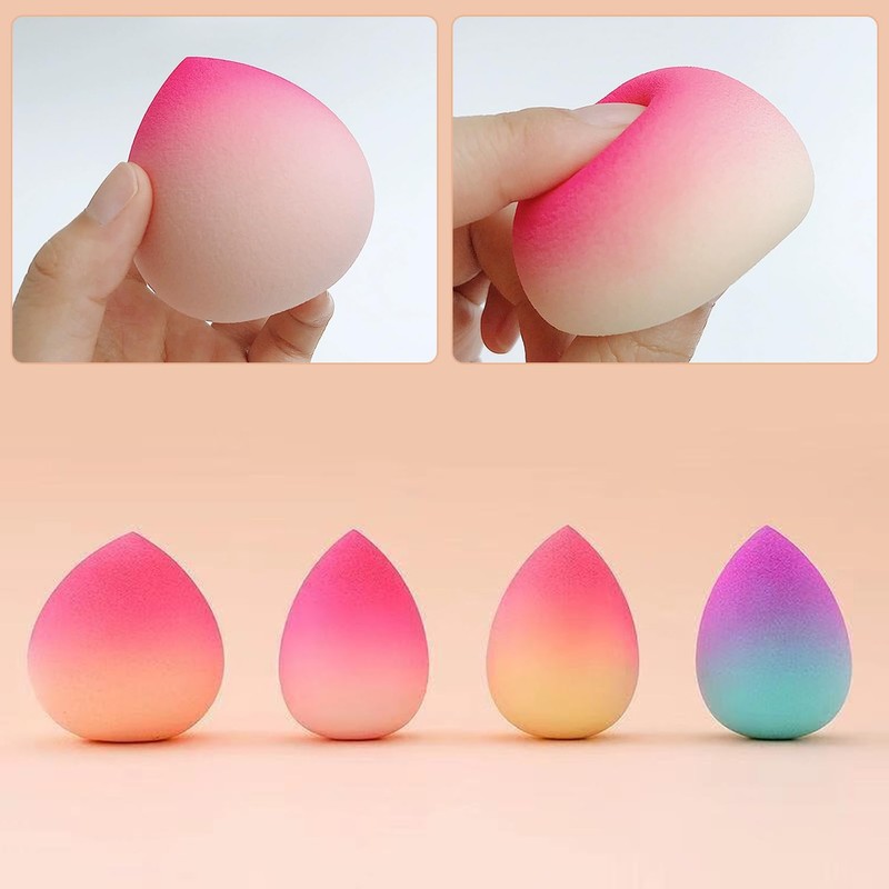 OAAO 4-Piece Beauty Blending Makeup Sponge, Soft and Comfortable, Beauty