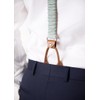 LINILI Leinen Hosentr√§ger mit Leder f√ºr Herren, Y-Form und 3cm