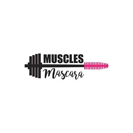 Muscles Mascara: Lined Blank Notebook Journal With Funny Sassy Sayings, Great Gifts For Coworkers, Employees, Women, And Family