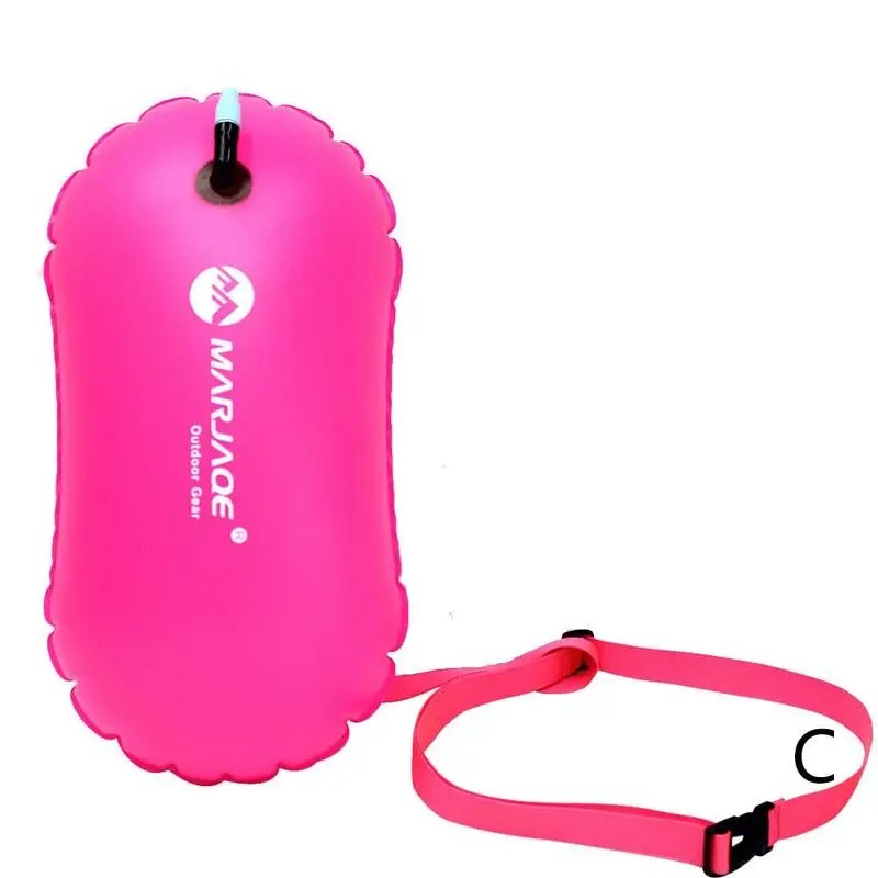 Inflatable Swim Buoy for Open Water – Lightweight PVC Tow
