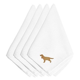212 Main English Cocker Spaniel Embroidered Napkins