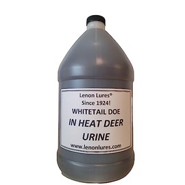 Lenon Lures Whitetail Doe in Heat Deer Urine (Gallon)